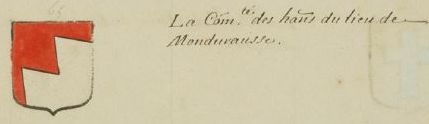 Blason de Montdurausse/Coat of arms (crest) of {{PAGENAME