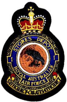 Coat of arms (crest) of the No 1 Stores Depot, Royal Australian Air Force