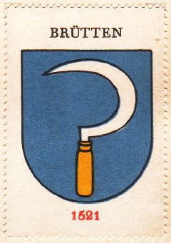 Wappen von/Blason de Brütten