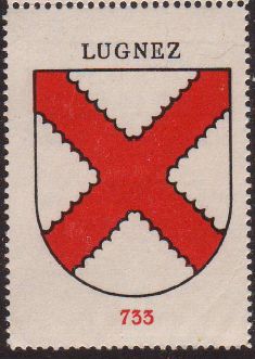 Wappen von/Blason de Lugnez (Jura)