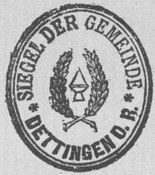 Siegel von Dettingen (Rottenburg am Neckar)
