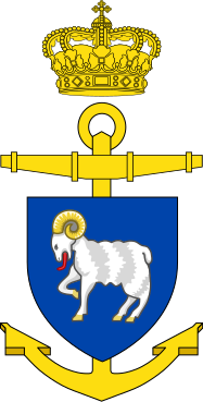 Coat of arms (crest) of the Offshore Patrol Vessel Vædderen (F360), Danish Navy