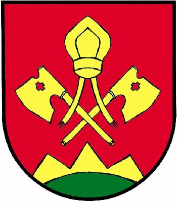 Wappen von Sankt Wolfgang-Kienberg/Arms (crest) of Sankt Wolfgang-Kienberg