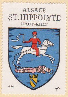 Blason de Saint-Hippolyte (Haut-Rhin)