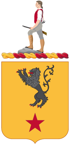 Coat of arms (crest) of 304th Cavalry Regiment, US Army