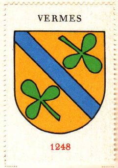 Wappen von/Blason de Vermes