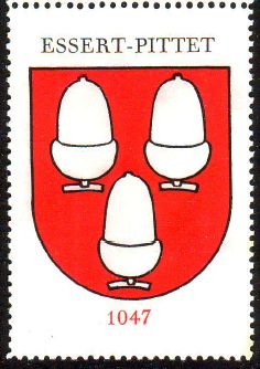 Wappen von/Blason de Essert-Pittet