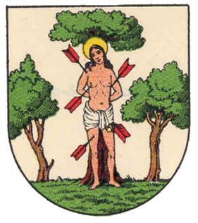 Wappen von Wien-Salmannsdorf/Arms (crest) of Wien-Salmannsdorf