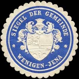 Wappen von Wenigenjena/Arms (crest) of Wenigenjena