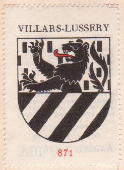 Wappen von/Blason de Villars-Lussery