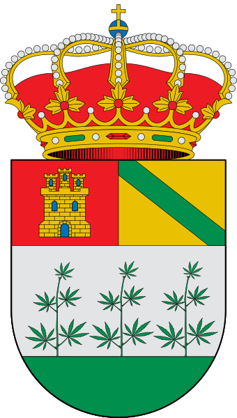 Escudo de Cañamares (Cuenca)/Arms (crest) of Cañamares (Cuenca)