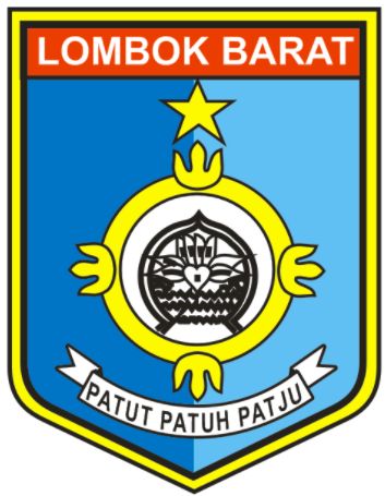 Coat of arms (crest) of Lombok Barat Regency