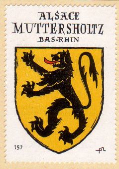 Blason de Muttersholtz/Coat of arms (crest) of {{PAGENAME