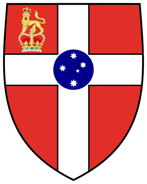 Coat of arms (crest) of Venerable Order of the Hospital of St John of Jerusalem Priory of Australia