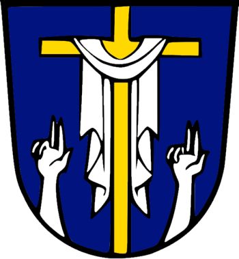 Wappen von Oberammergau/Arms (crest) of Oberammergau
