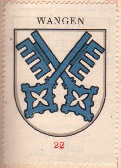 Wappen von/Blason de Wangen an der Aare