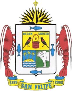 Arms (crest) of San Felipe (Yucatán)
