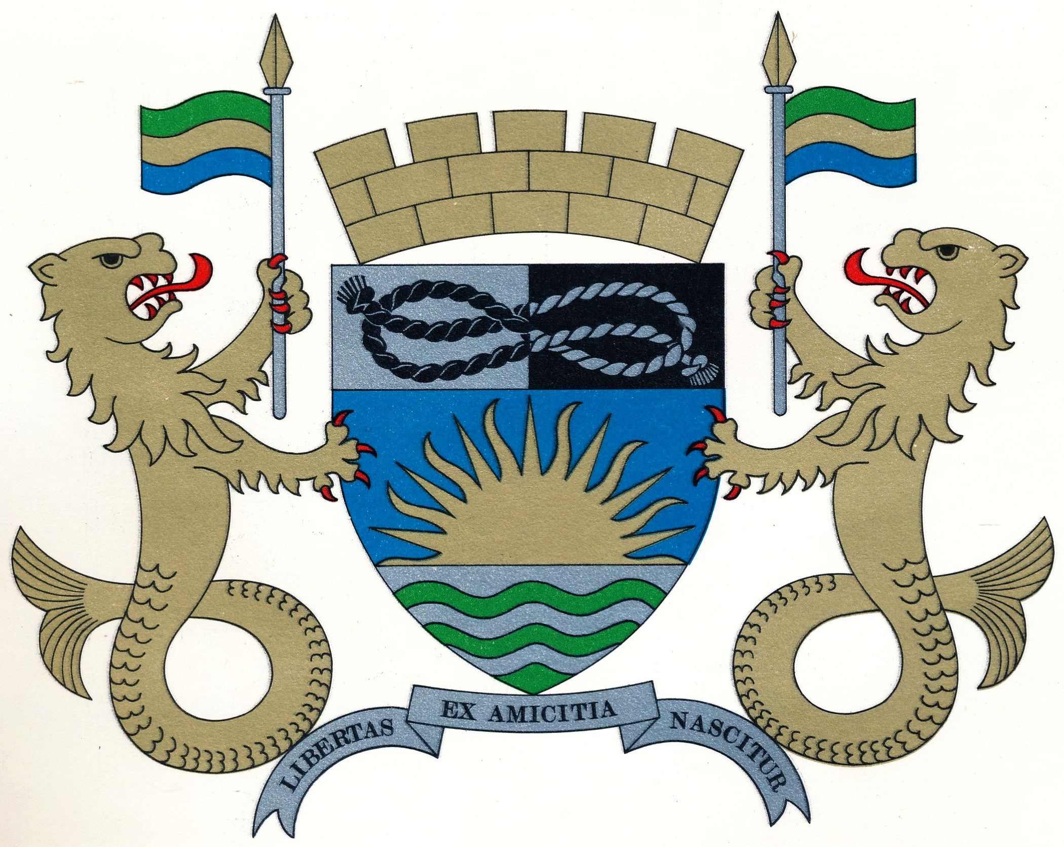 Coat of arms (crest) of Libreville