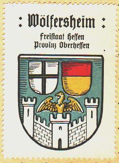Wappen von Wölfersheim/Arms (crest) of Wölfersheim