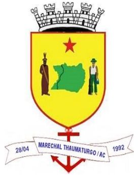 Brasão de Marechal Thaumaturgo/Arms (crest) of Marechal Thaumaturgo