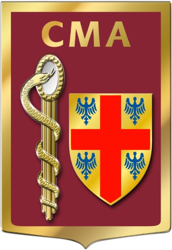 Coat of arms (crest) of the Armed Forces Military Medical Centre Monthery, France