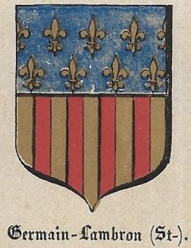 Coat of arms (crest) of Saint-Germain-Lembron