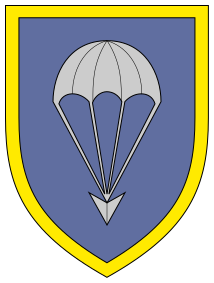 Coat of arms (crest) of the Air Landing Brigade 27 Lipperland (and 31 Oldenburg), German Army
