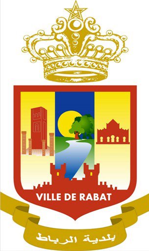 Coat of arms (crest) of Rabat (Morrocco)
