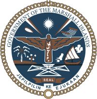 Blason de National Arms of the Marshall Islands/Arms (crest) of National Arms of the Marshall Islands