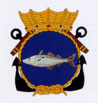 Coat of arms (crest) of the Zr.Ms. Urk, Netherlands Navy