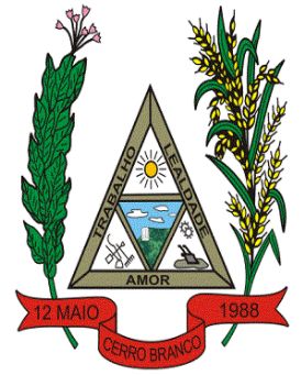 Brasão de Cerro Branco/Arms (crest) of Cerro Branco