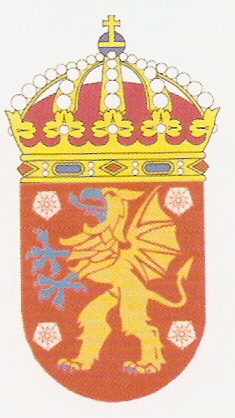 Coat of arms (crest) of the HMS Östergötland, Swedish Navy