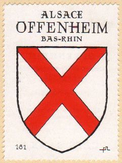 Blason de Offenheim (Bas-Rhin)/Coat of arms (crest) of {{PAGENAME