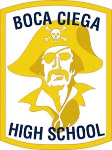 Coat of arms (crest) of Boca Ciega High School Junior Reserve Officer Training Corps, US Army