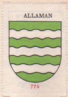 Wappen von/Blason de Allaman