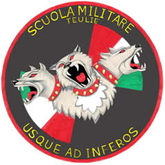 Coat of arms (crest) of the Course Platone II 2004-2007, Military School Teulié, Italian Army