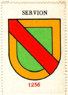 Wappen von/Blason de Servion