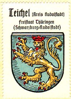 Wappen von Teichel/Coat of arms (crest) of Teichel