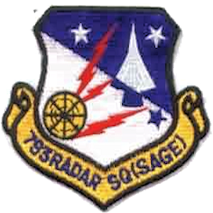 Coat of arms (crest) of the 793rd Radar Squadron, US Air Force