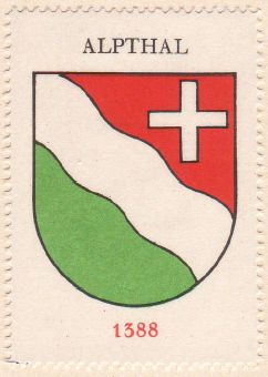 Wappen von/Blason de Alpthal