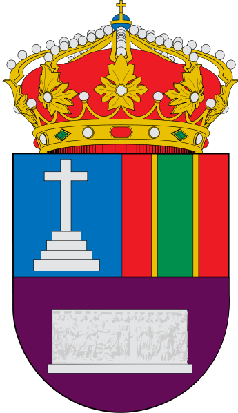 Escudo de San Justo de la Vega/Arms (crest) of San Justo de la Vega