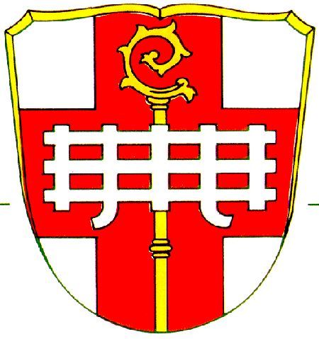 Wappen von Aura an der Saale / Arms of Aura an der Saale
