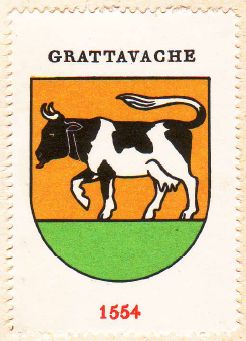 Wappen von/Blason de Grattavache