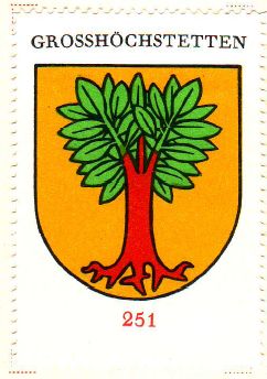 Wappen von/Blason de Grosshöchstetten