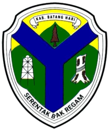 Coat of arms (crest) of Batanghari Regency