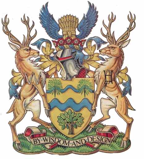 Arms (crest) of Welwyn-Hatfield