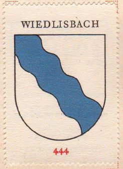 Wappen von/Blason de Wiedlisbach