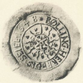 Seal of Bølling Herred