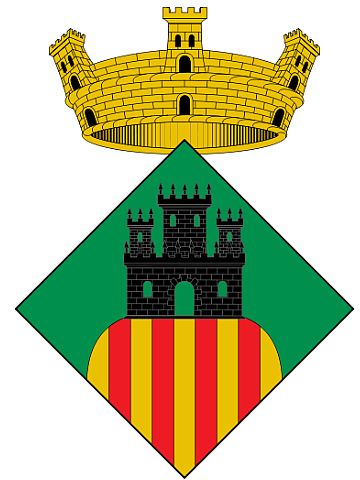 Escudo de Subirats/Arms (crest) of Subirats