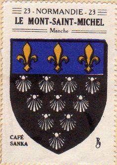 Blason de Le Mont-Saint-Michel/Coat of arms (crest) of {{PAGENAME